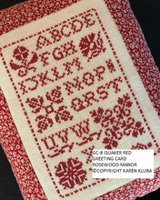 Load image into Gallery viewer, QUAKER RED-GREETING CARD