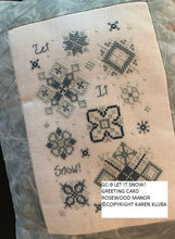 Load image into Gallery viewer, LET IT SNOW!---GREETING CARD
