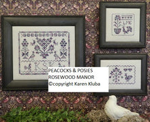 Load image into Gallery viewer, PEACOCKS & POSIES