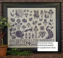 Load image into Gallery viewer, PEACOCKS & POSIES