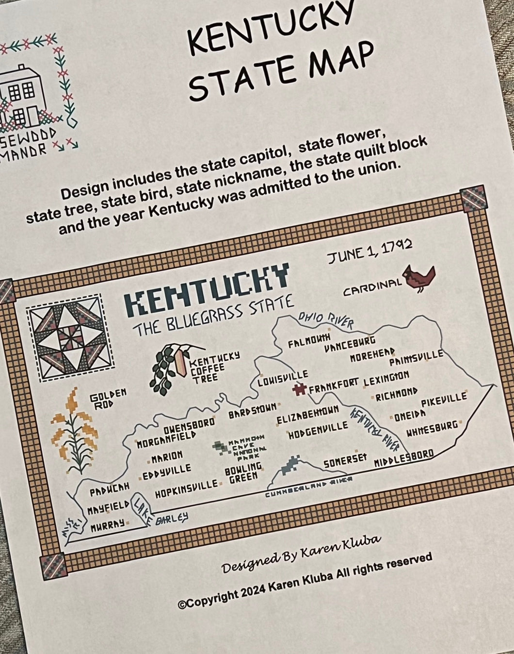 KENTUCKY STATE MAP