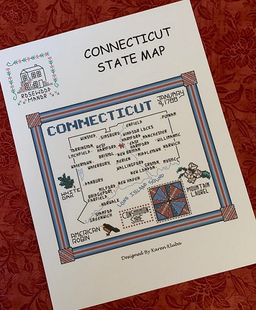 CONNECTICUT STATE MAP