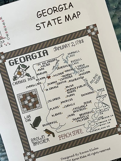 GEORGIA STATE MAP