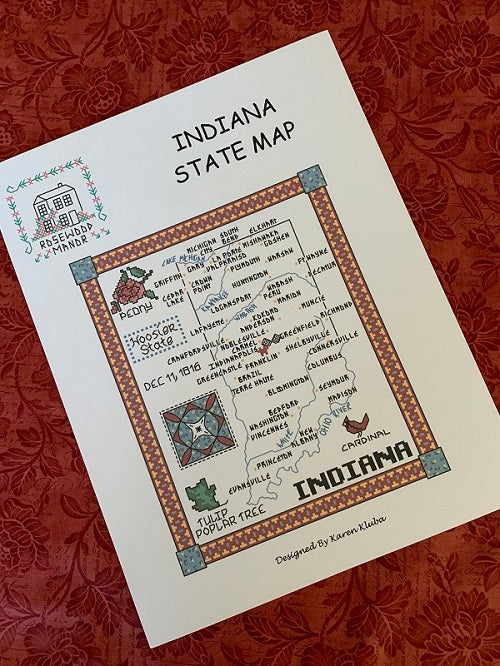 INDIANA STATE MAP