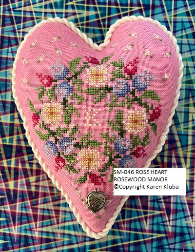 ROSE HEART – Rosewood Manor X Stitch
